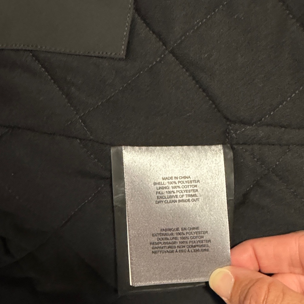 Moose Knuckles Black Hooded Bomber Jacket - Picture 11 of 14